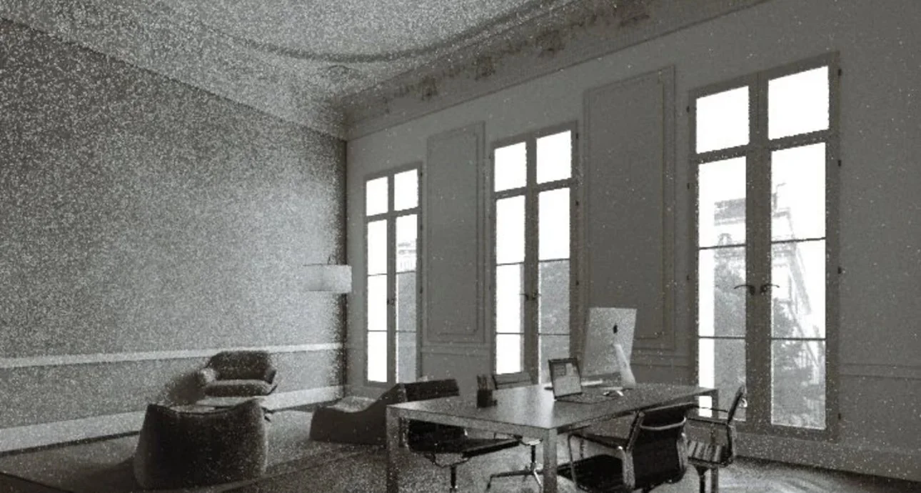 Vue de travail en maquette grise · Îlot Gambetta, Marseille